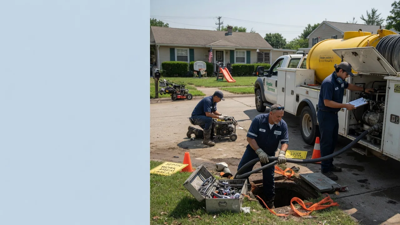 Septic Tank Pumping in Norco, LA near me